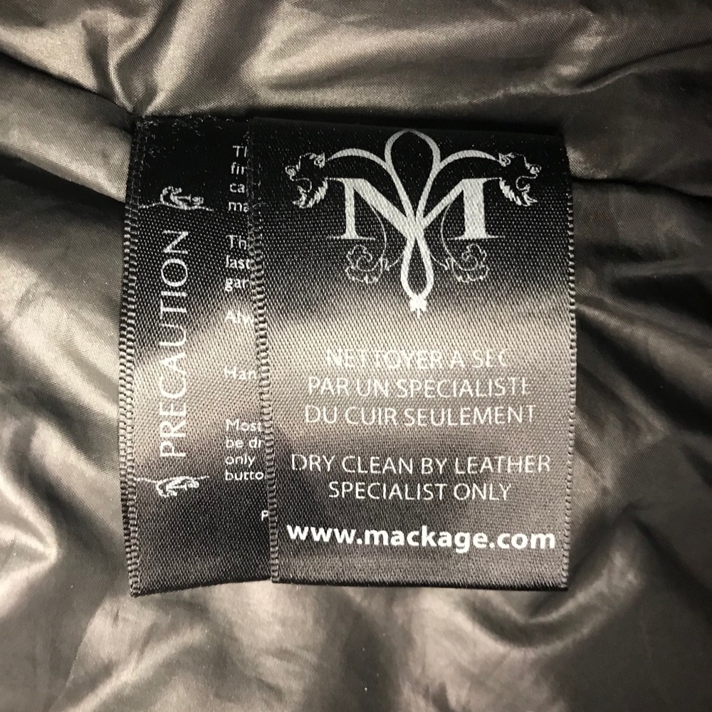 *SOLD* MACKAGE Liz Asymmetrical Down Coat - Picture 15 of 16